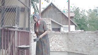 municipal granny gets her Victorian pussy fucked by transmitted to goatherd